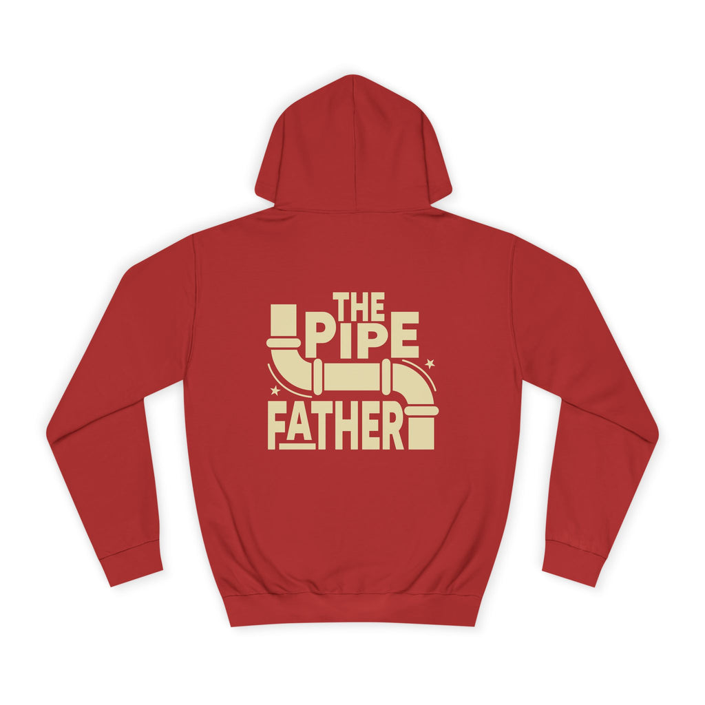 Hoodie — "The Pipe Father" College Logo Pullover