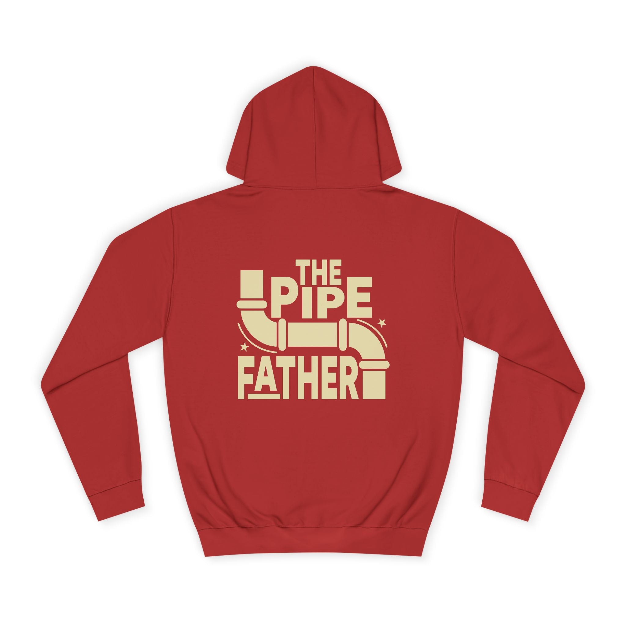 Hoodie — "The Pipe Father" College Logo Pullover