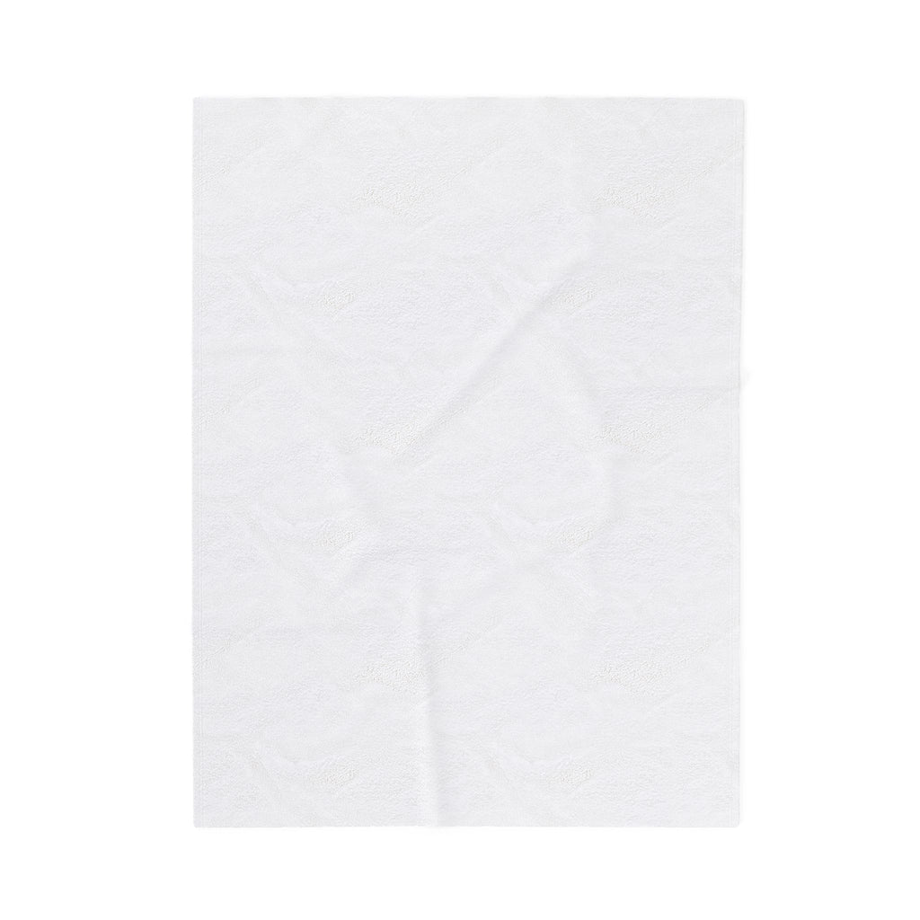 Blue Collar Velveteen Plush Blanket – "We Live at Work" American Worker Throw