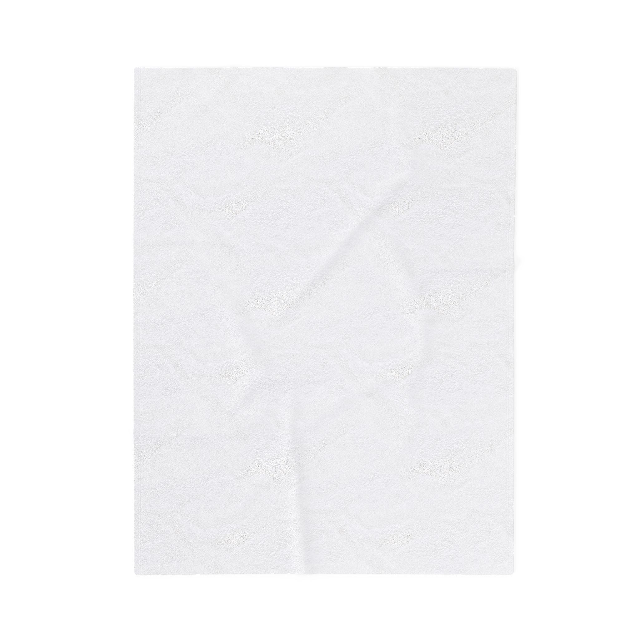 Blue Collar Velveteen Plush Blanket – "We Live at Work" American Worker Throw