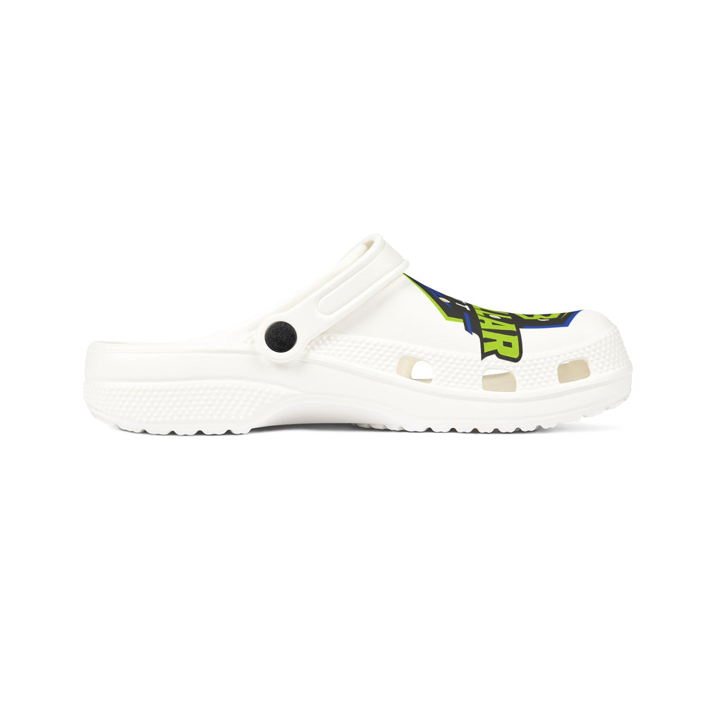 Built to Climb EVA Foam Clogs — Blue Collar Logo Slip-On Shoes