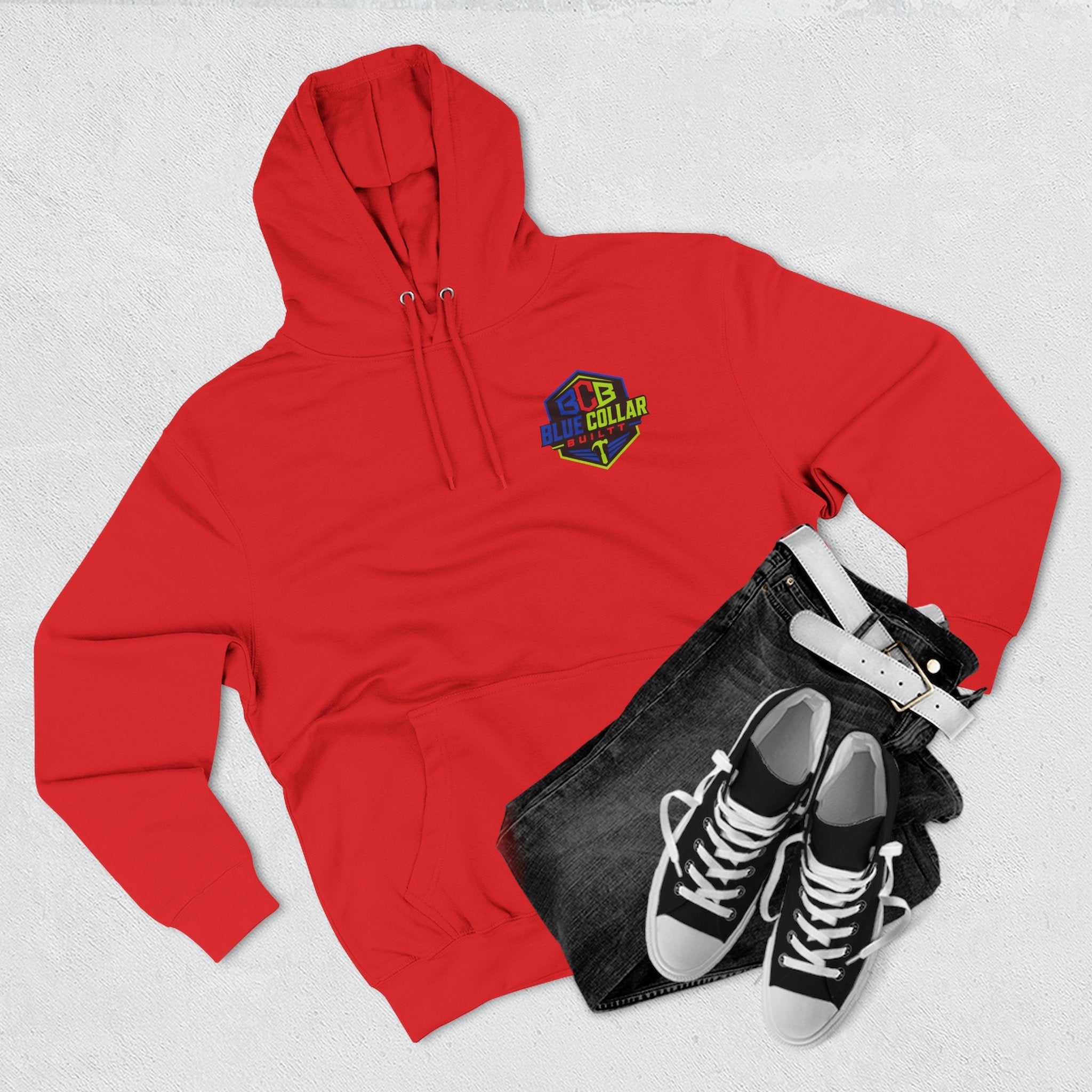 Plumber Hoodie — “We Lay Pipes As Big As You Want, As Deep As You Want” Workwear