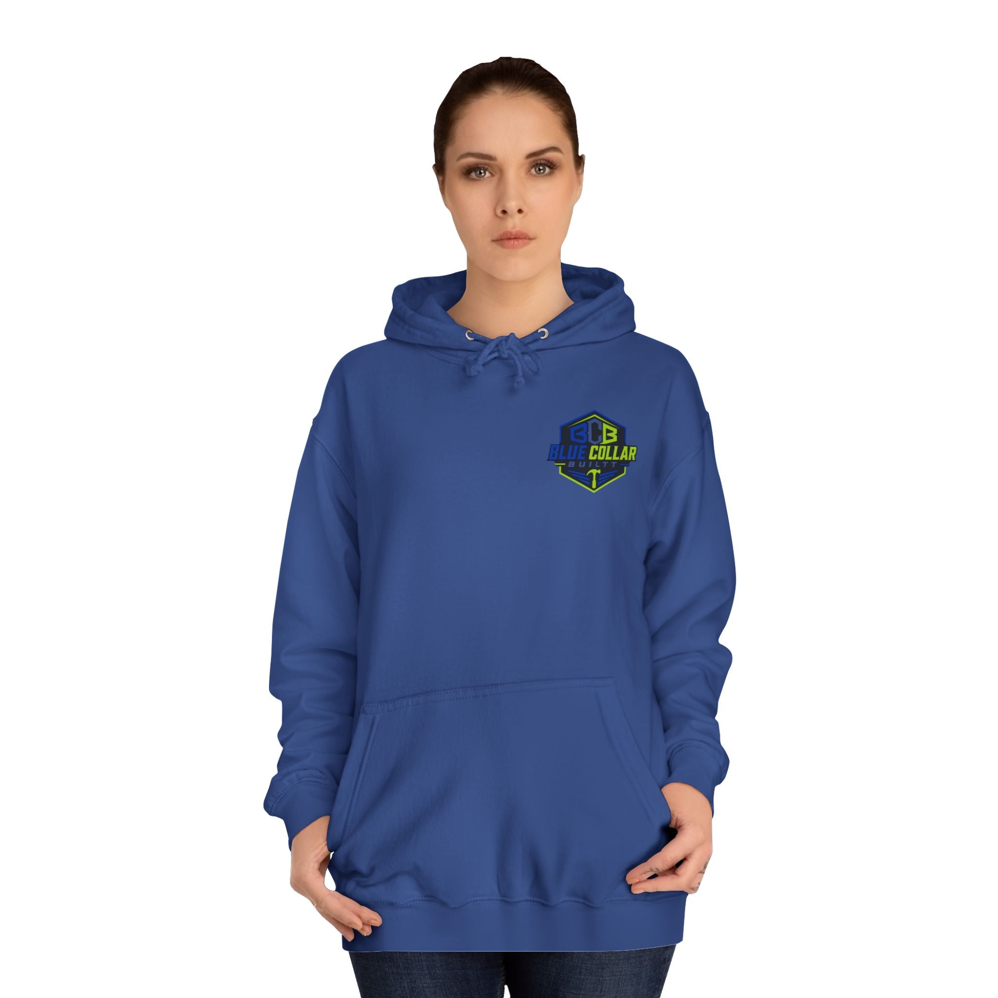 Unisex College Hoodie- Funny welder hoodie