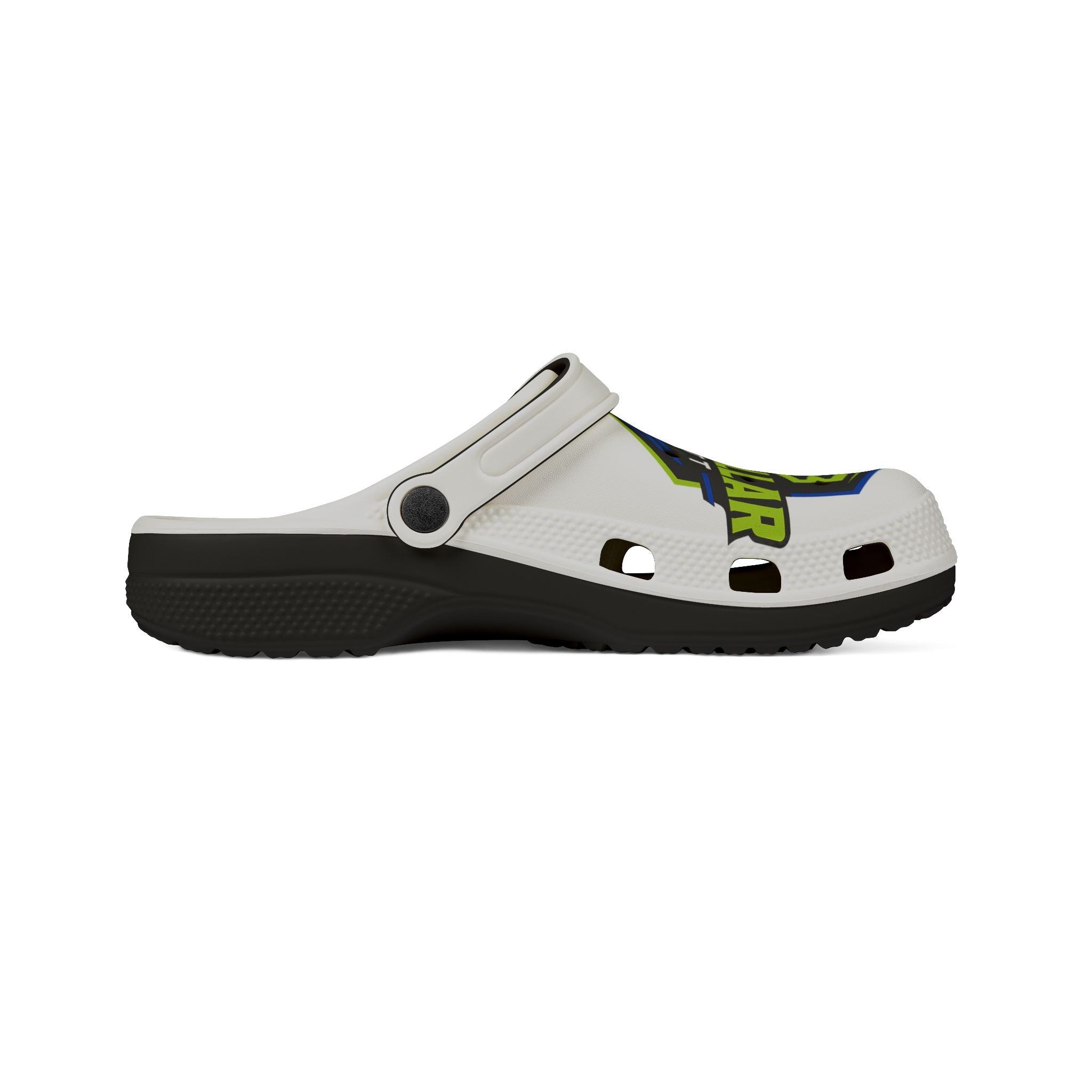 Built to Climb EVA Foam Clogs — Blue Collar Logo Slip-On Shoes