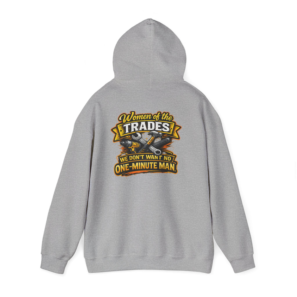 Tradesman Hoodie – “Women of the trades” Veteran/Union Pride Work Hoodie