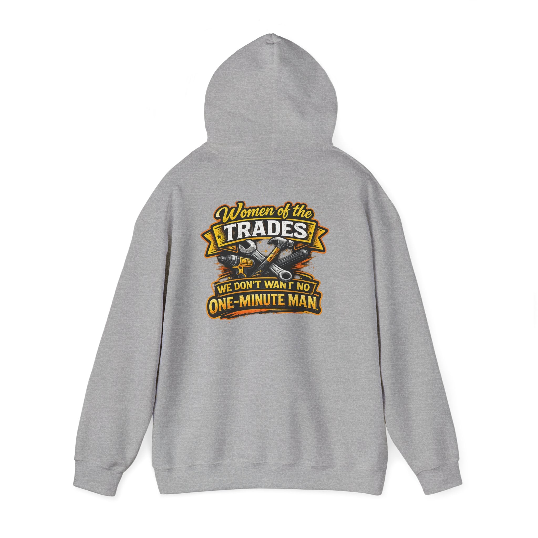 Tradesman Hoodie – “Women of the trades” Veteran/Union Pride Work Hoodie