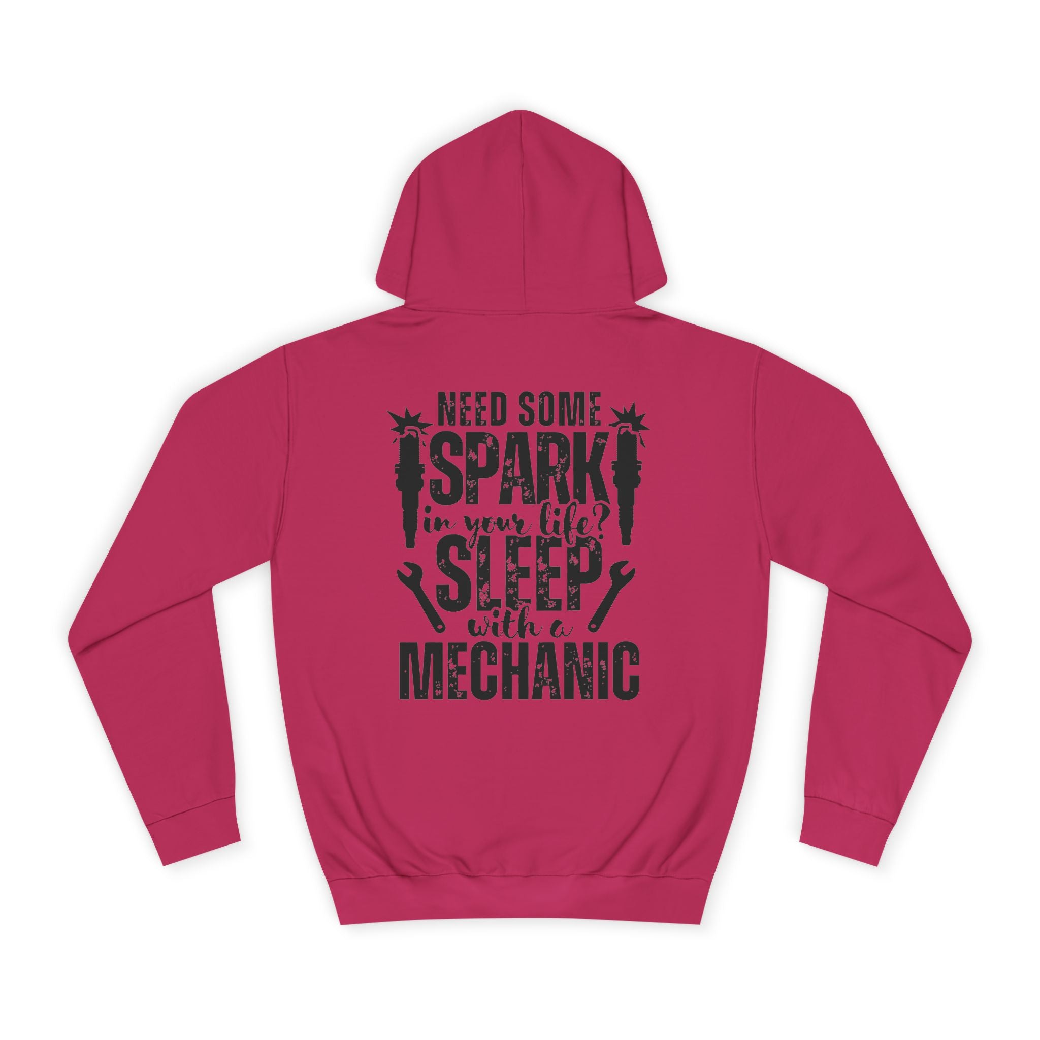 Mechanic Hoodie - "Need Some Spark" Funny Auto Technician Sweatshirt