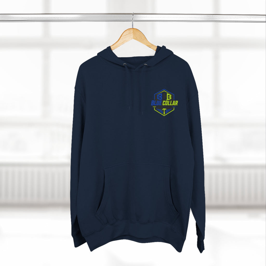 Plumber Hoodie — 'Plumber: I’ll Get You Big Snakes and Lay Pipe' Fleece Work Hoodie