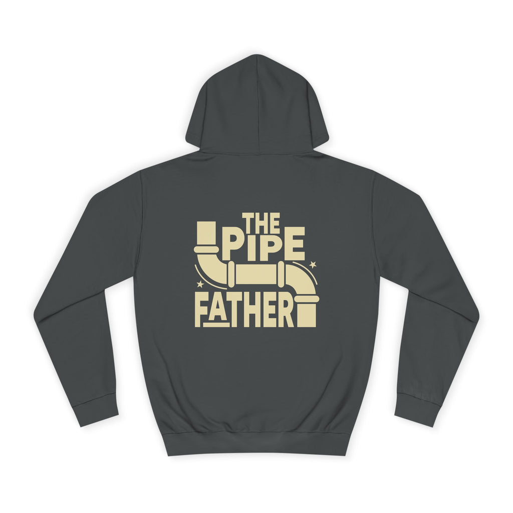 Hoodie — "The Pipe Father" College Logo Pullover
