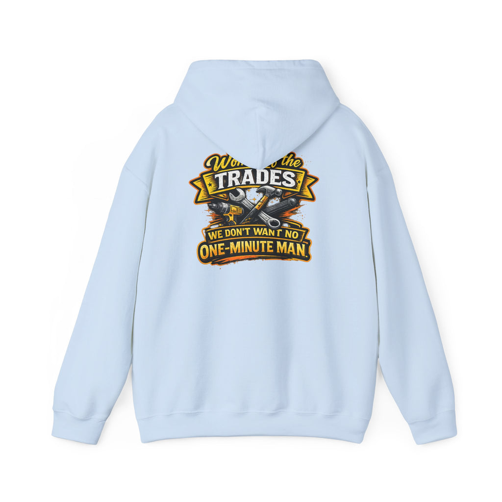 Tradesman Hoodie – “Women of the trades” Veteran/Union Pride Work Hoodie