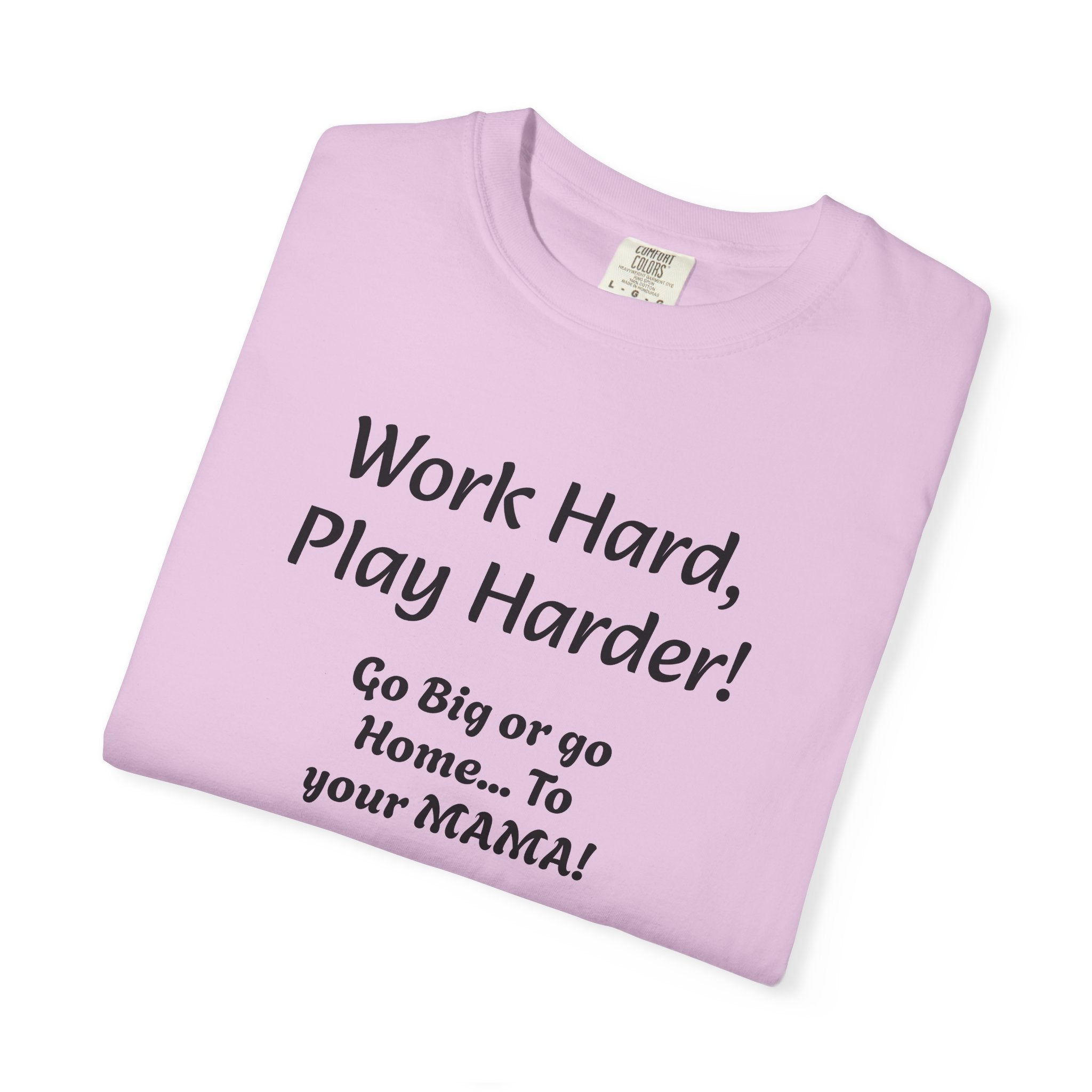 Work Hard Play Harder Truck T-Shirt — Blue Collar Built Graphic Tee