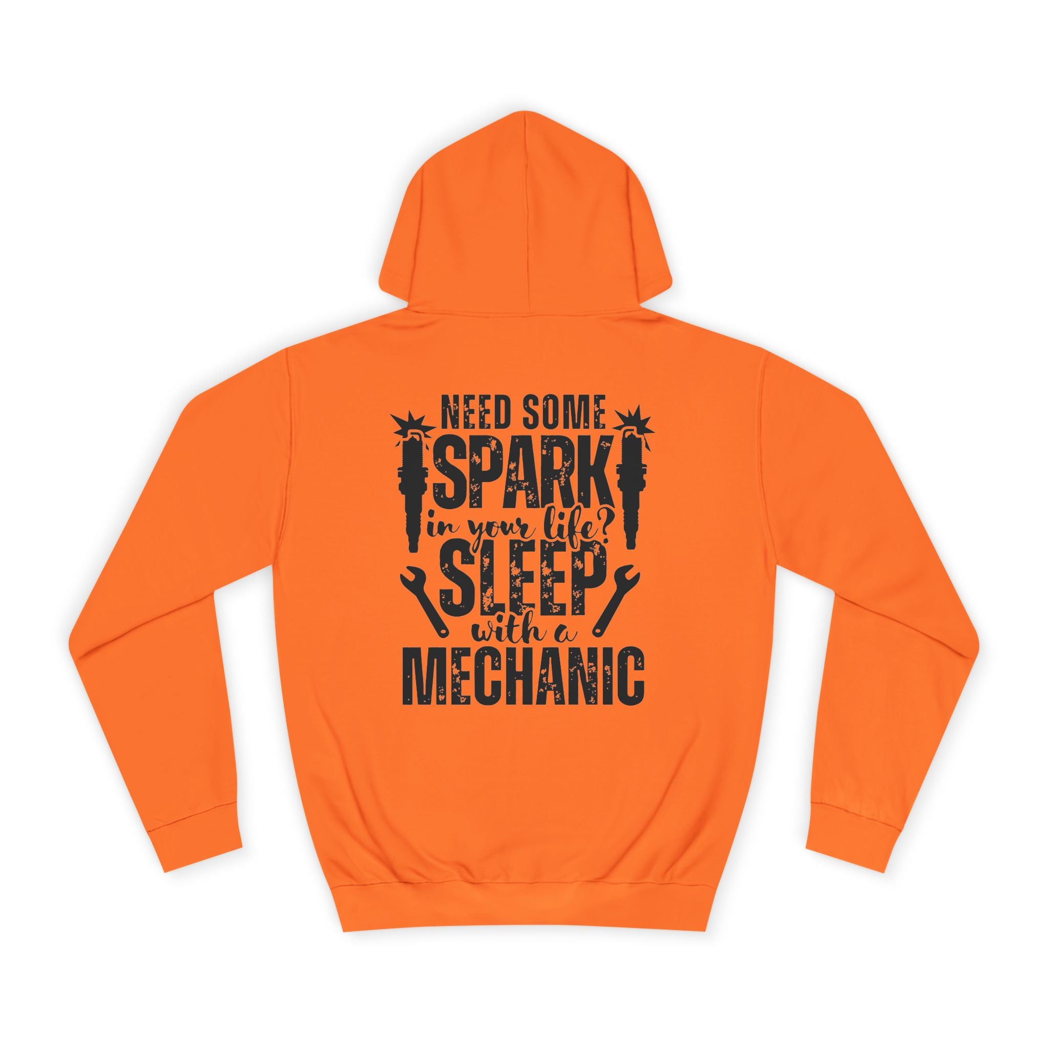 Mechanic Hoodie - "Need Some Spark" Funny Auto Technician Sweatshirt