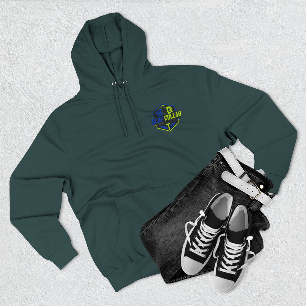 Funny 'I Hate Me, You Hate Me' Hoodie – Graphic Three-Panel Fleece Pullover