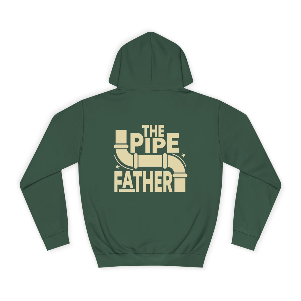 Hoodie — "The Pipe Father" College Logo Pullover