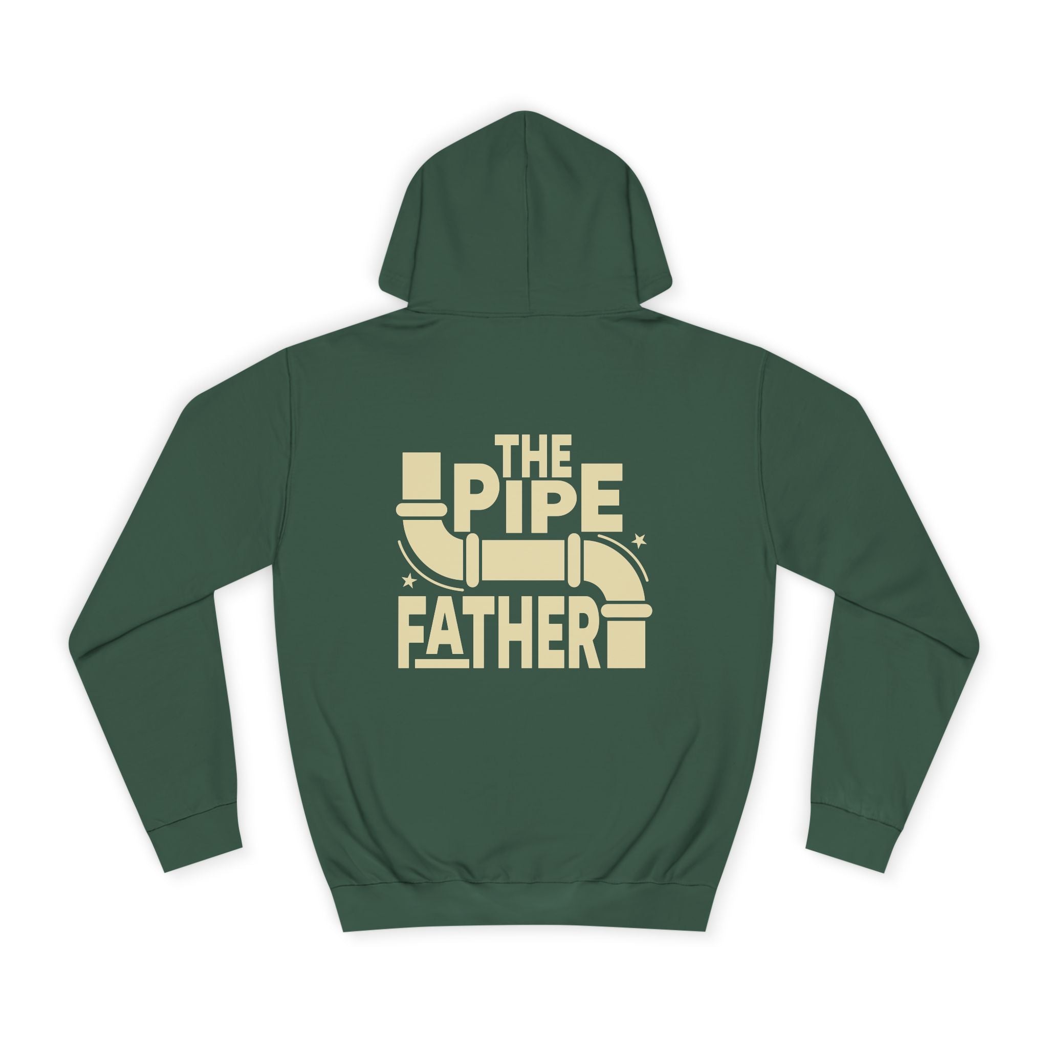 Hoodie — "The Pipe Father" College Logo Pullover