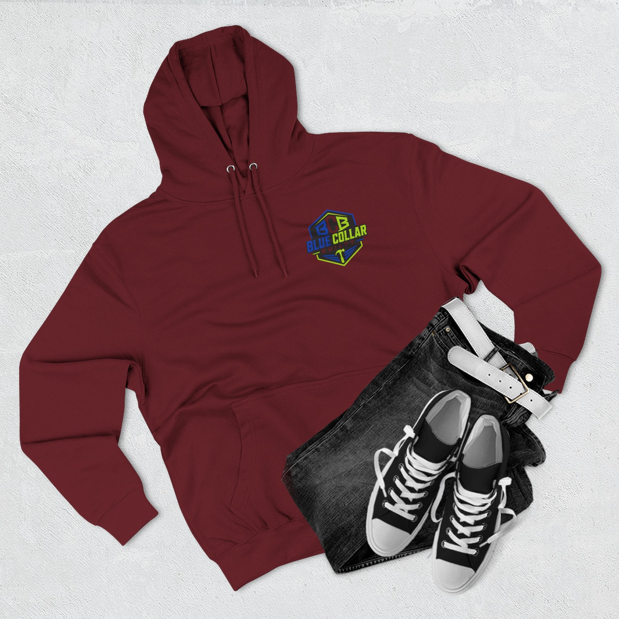 Funny 'I Hate Me, You Hate Me' Hoodie – Graphic Three-Panel Fleece Pullover