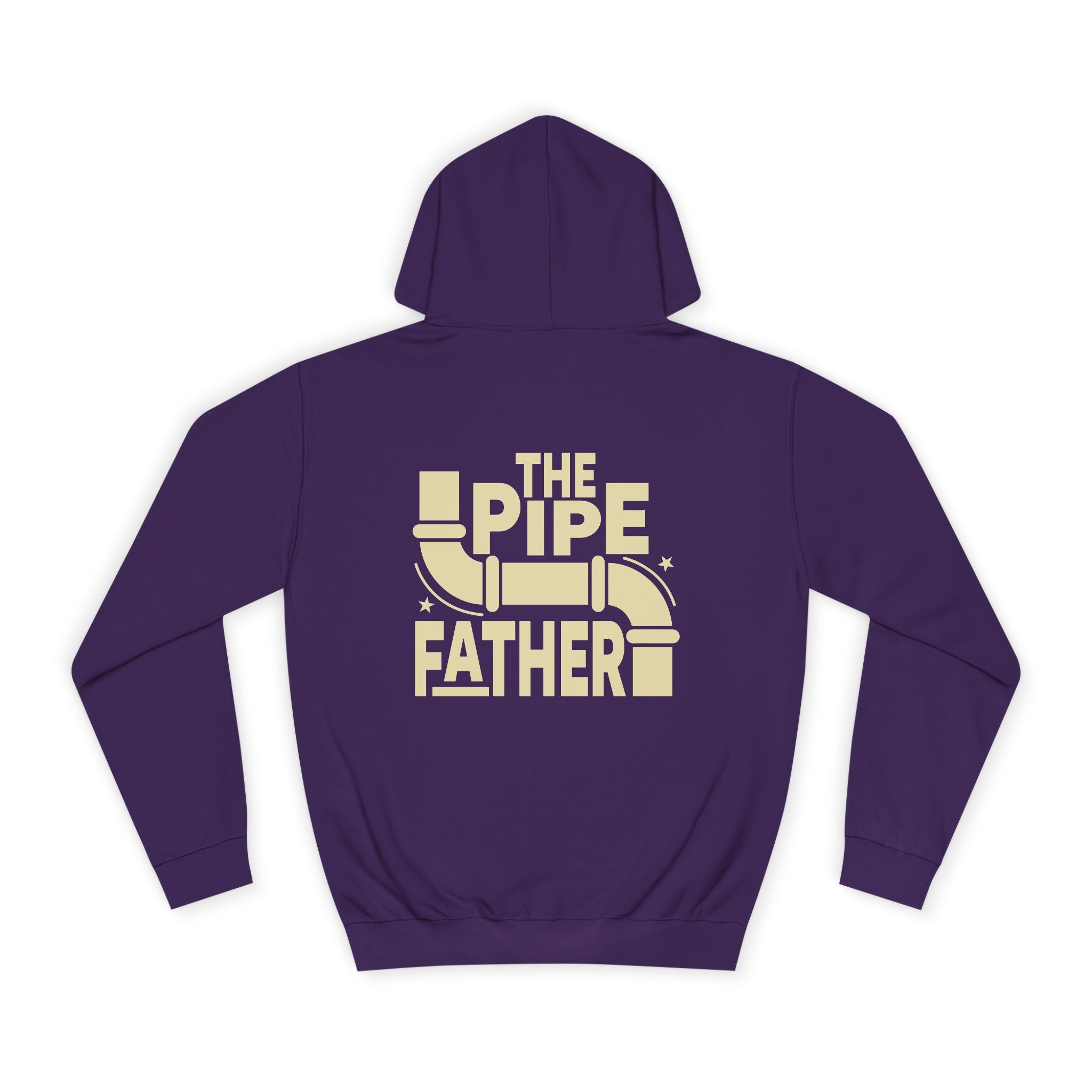 Hoodie — "The Pipe Father" College Logo Pullover