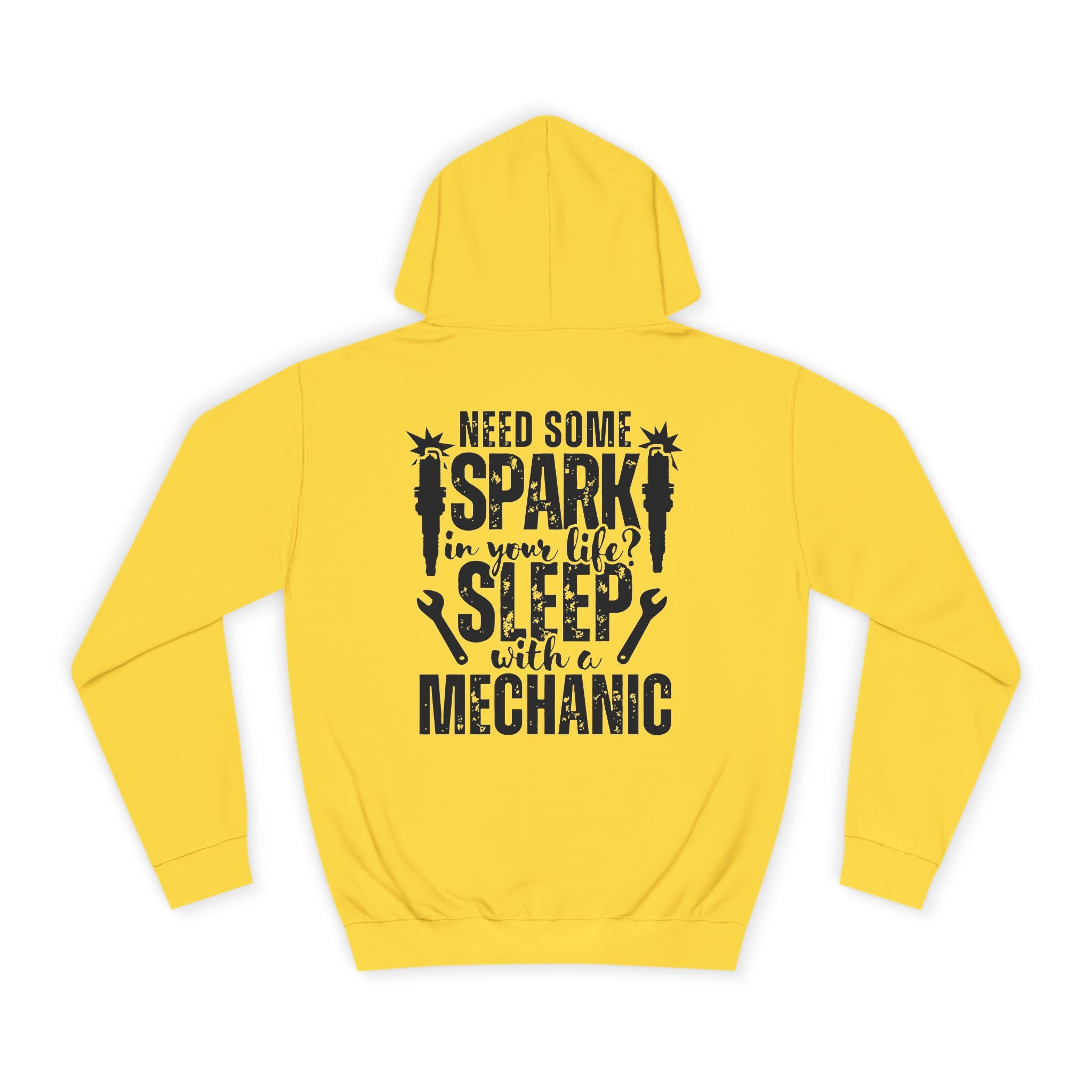 Mechanic Hoodie - "Need Some Spark" Funny Auto Technician Sweatshirt