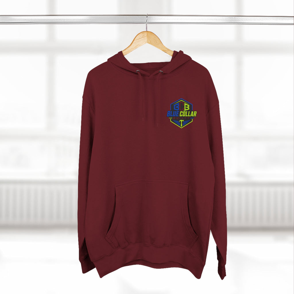 Funny 'I Hate Me, You Hate Me' Hoodie – Graphic Three-Panel Fleece Pullover