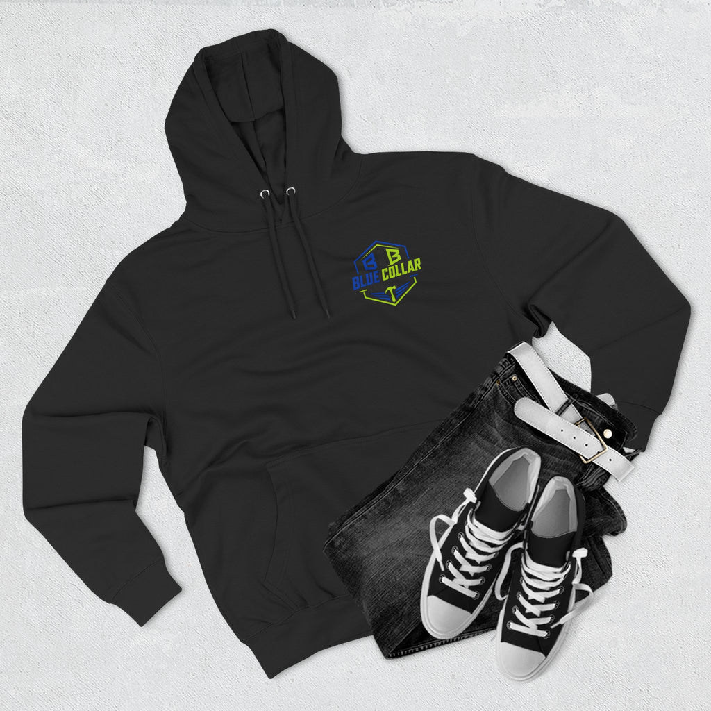 Plumber Hoodie — “We Lay Pipes As Big As You Want, As Deep As You Want” Workwear