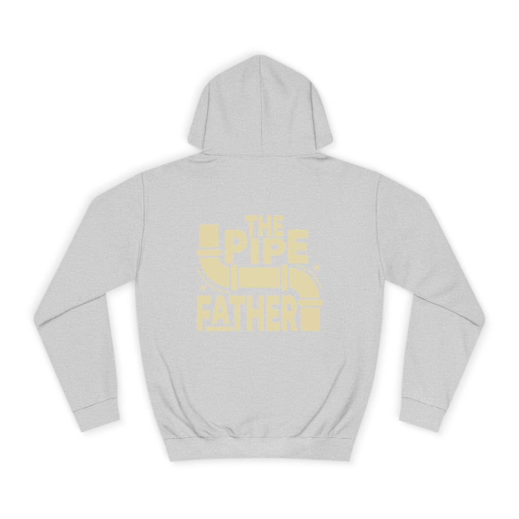 Hoodie — "The Pipe Father" College Logo Pullover
