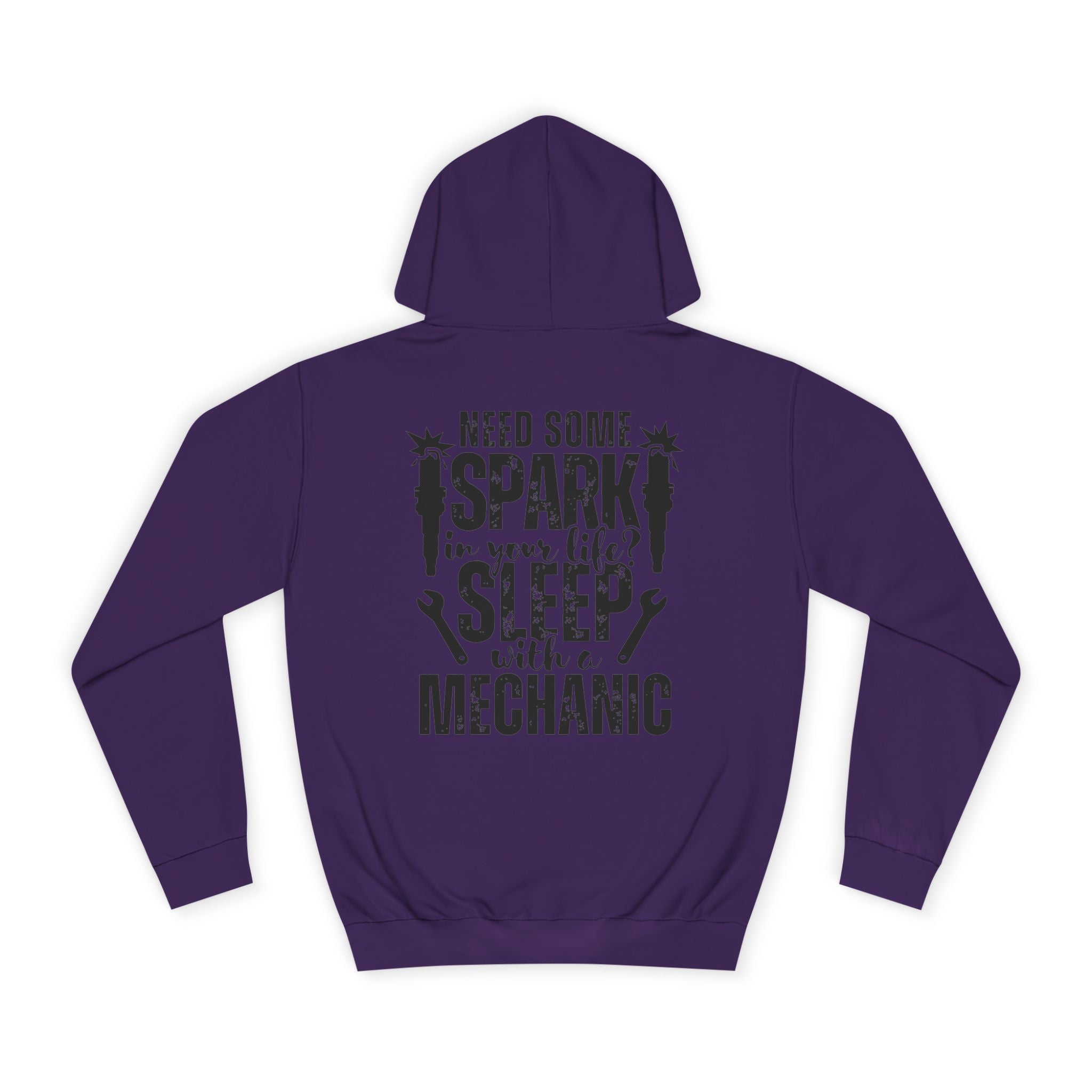 Mechanic Hoodie - "Need Some Spark" Funny Auto Technician Sweatshirt