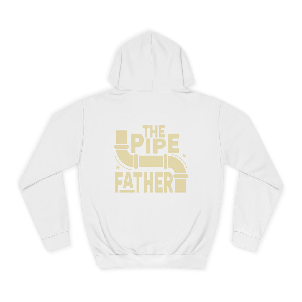 Hoodie — "The Pipe Father" College Logo Pullover