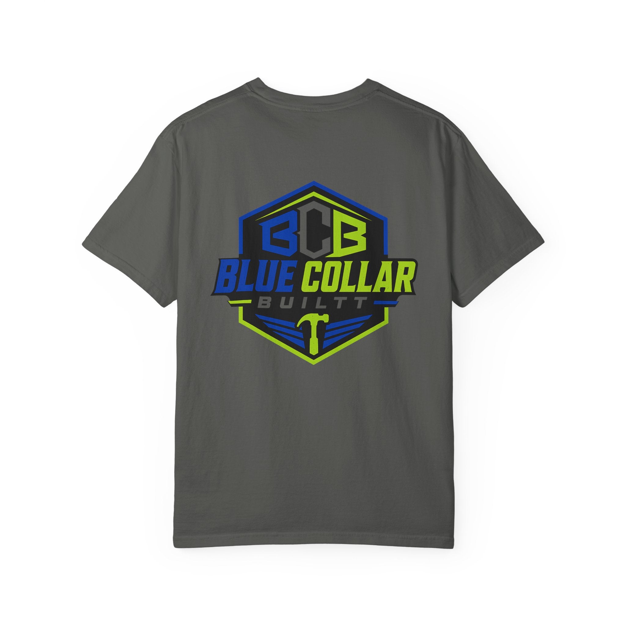 Work Hard Play Harder Truck T-Shirt — Blue Collar Built Graphic Tee