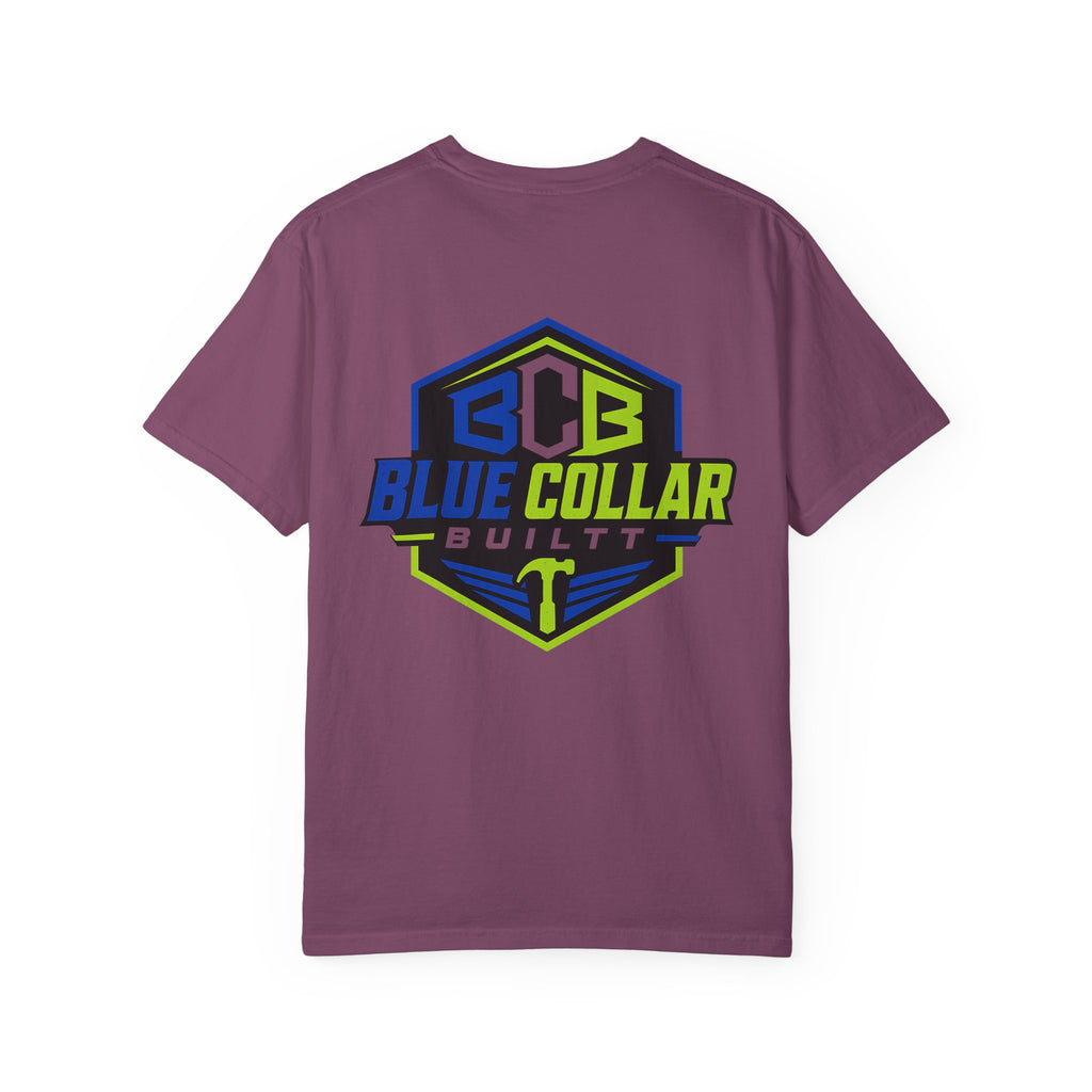 Blue Collar Built T-Shirt — "Protecting My Health By Getting The Job Done" Workwear Tee