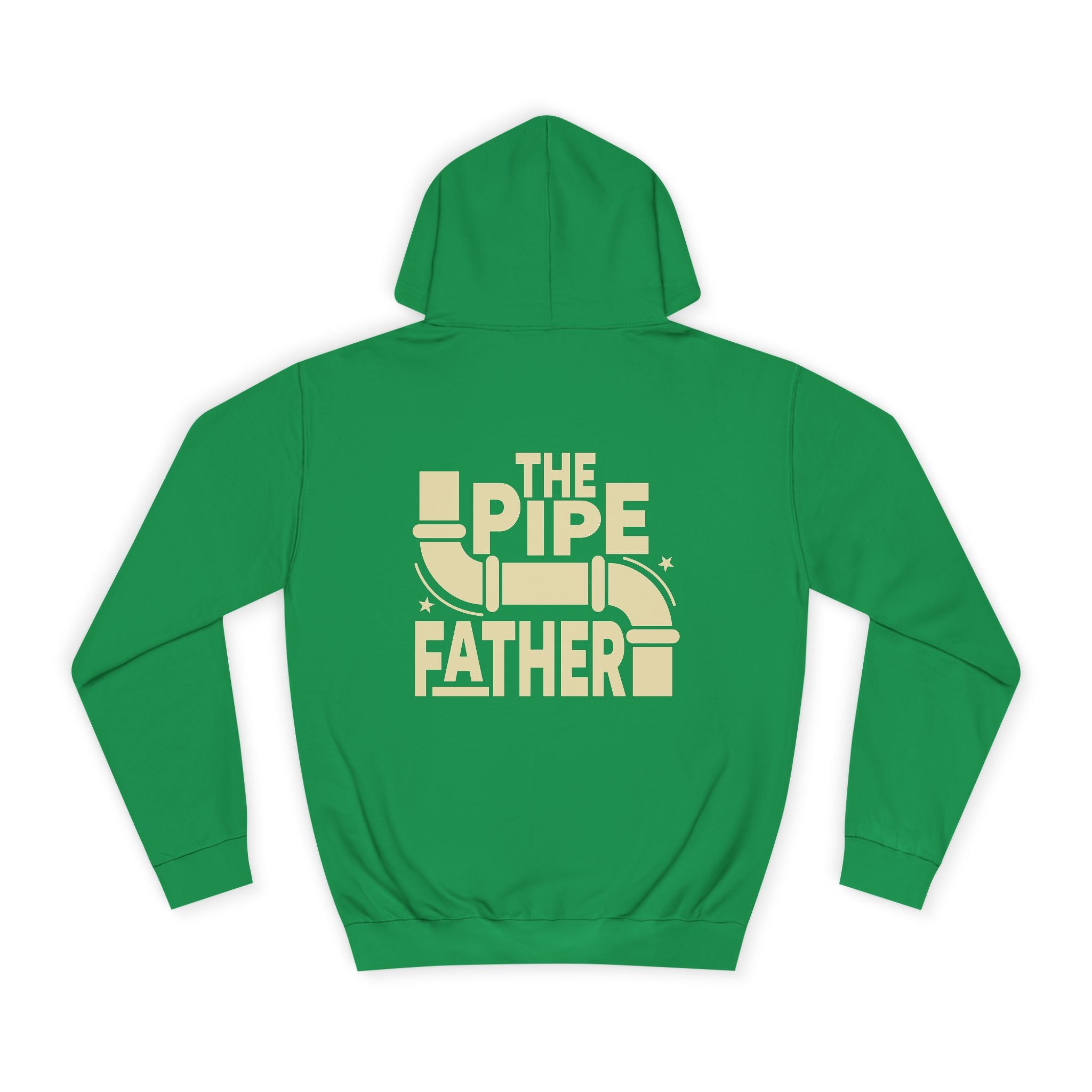 Hoodie — "The Pipe Father" College Logo Pullover