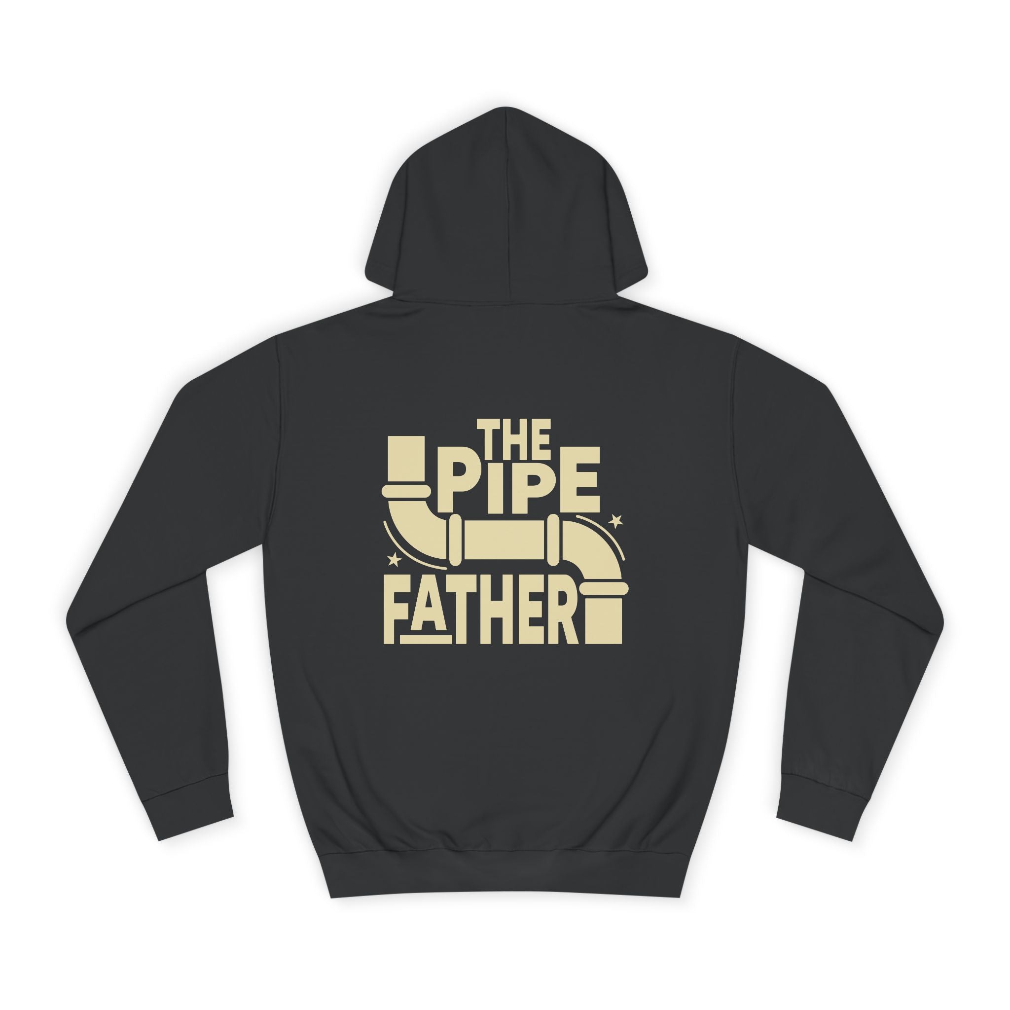 Hoodie — "The Pipe Father" College Logo Pullover