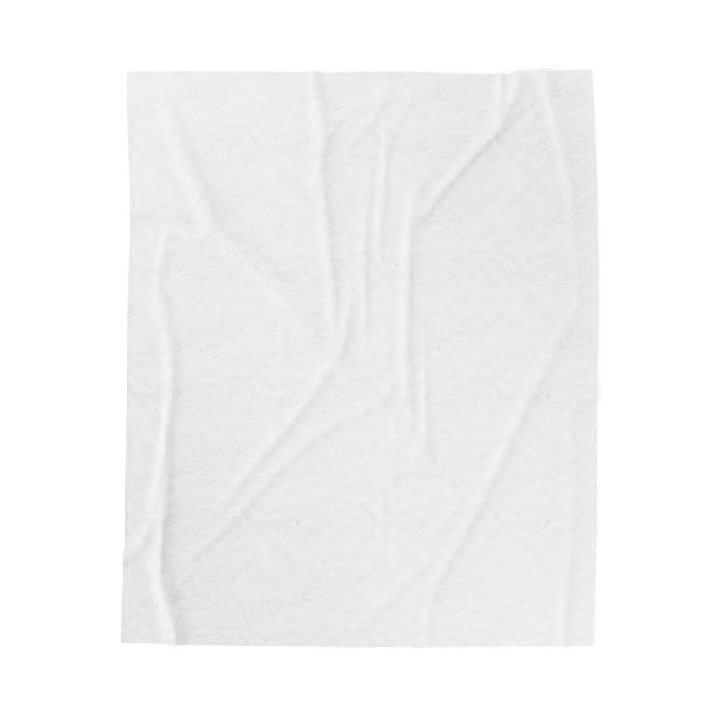 Blue Collar Velveteen Plush Blanket – "We Live at Work" American Worker Throw