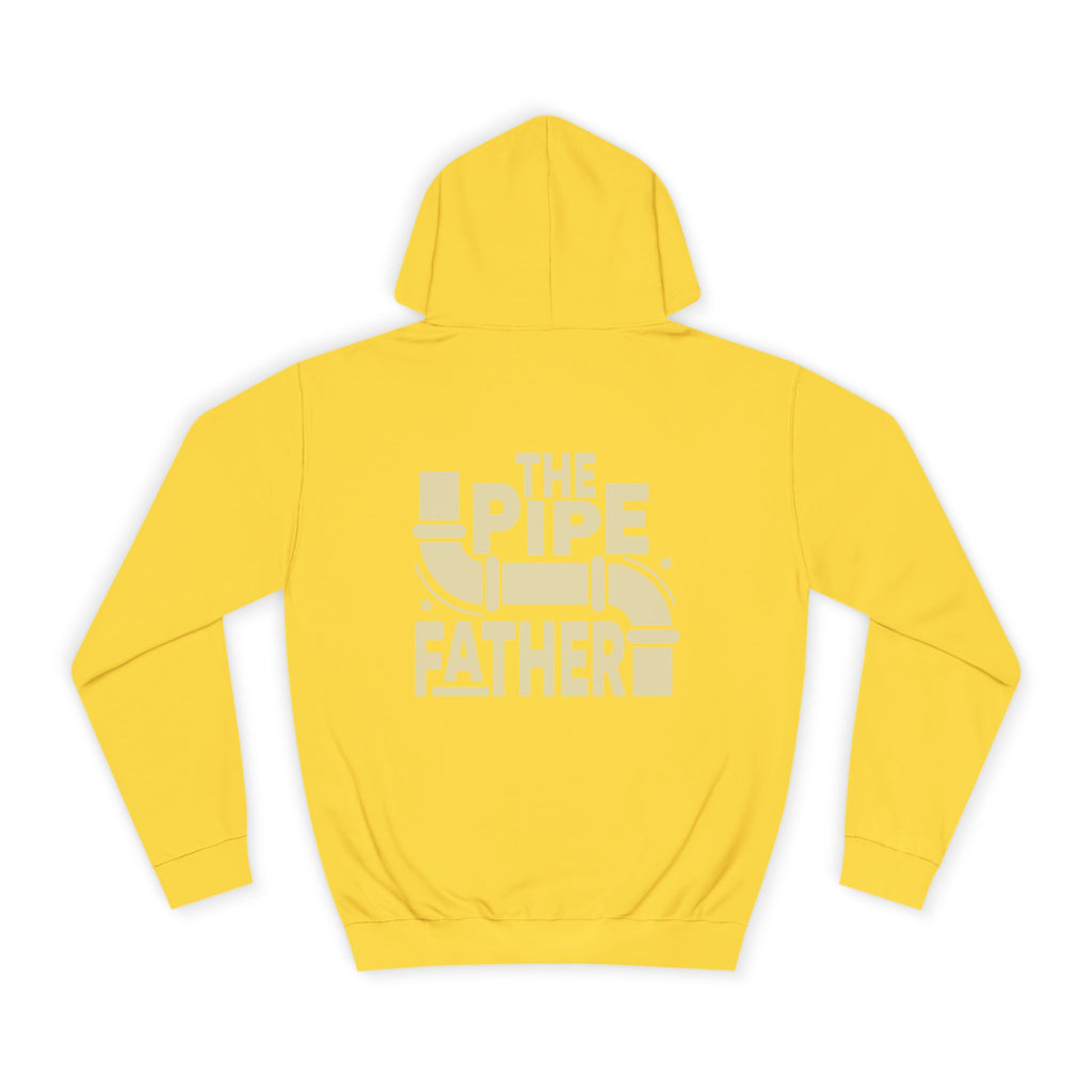 Hoodie — "The Pipe Father" College Logo Pullover