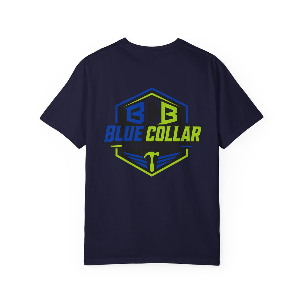 Work Hard Play Harder Truck T-Shirt — Blue Collar Built Graphic Tee