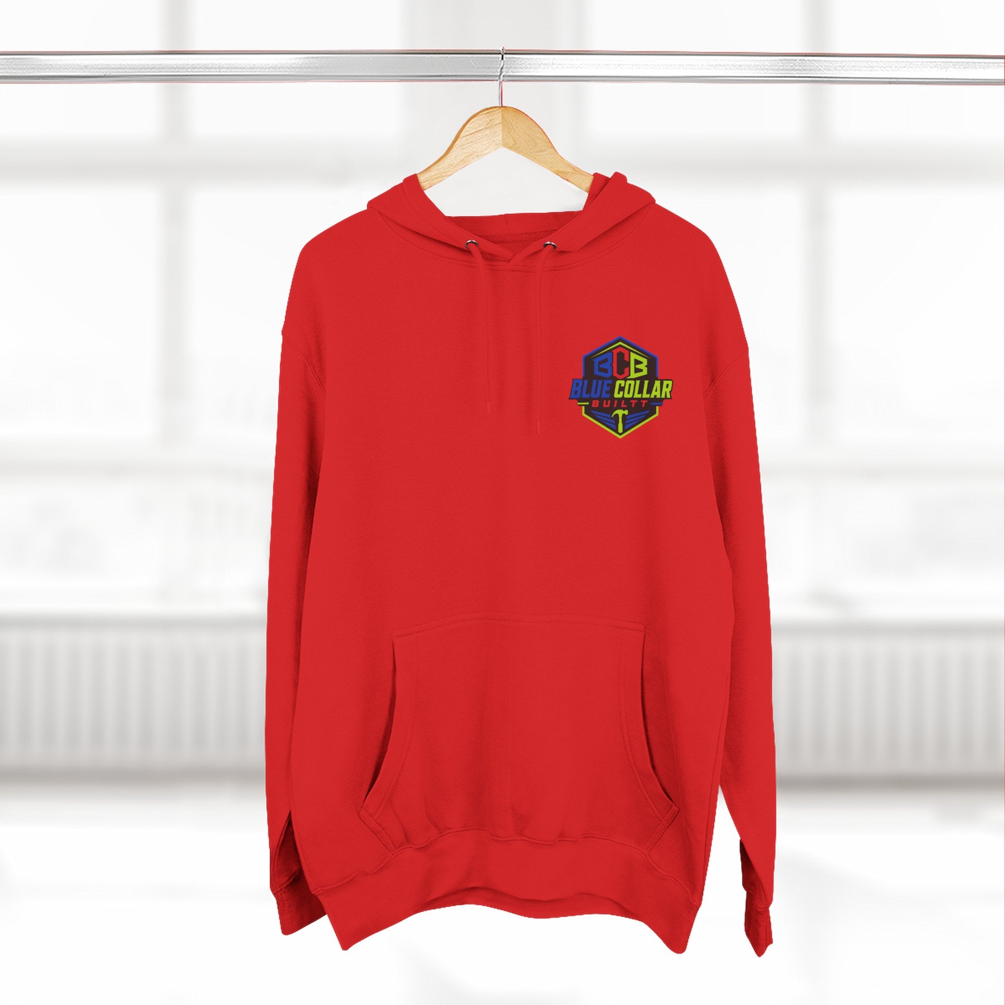 Plumber Hoodie — “We Lay Pipes As Big As You Want, As Deep As You Want” Workwear