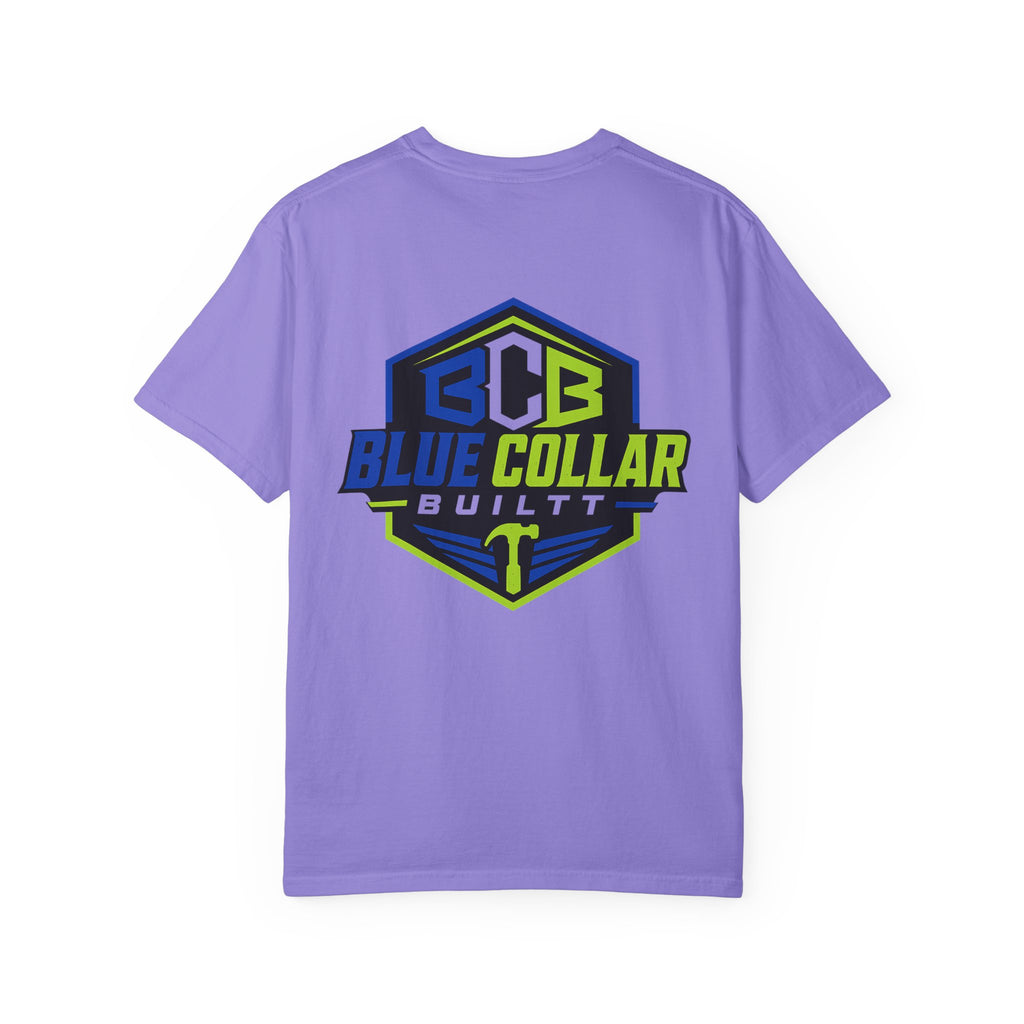 Blue Collar Built T-Shirt — "Protecting My Health By Getting The Job Done" Workwear Tee