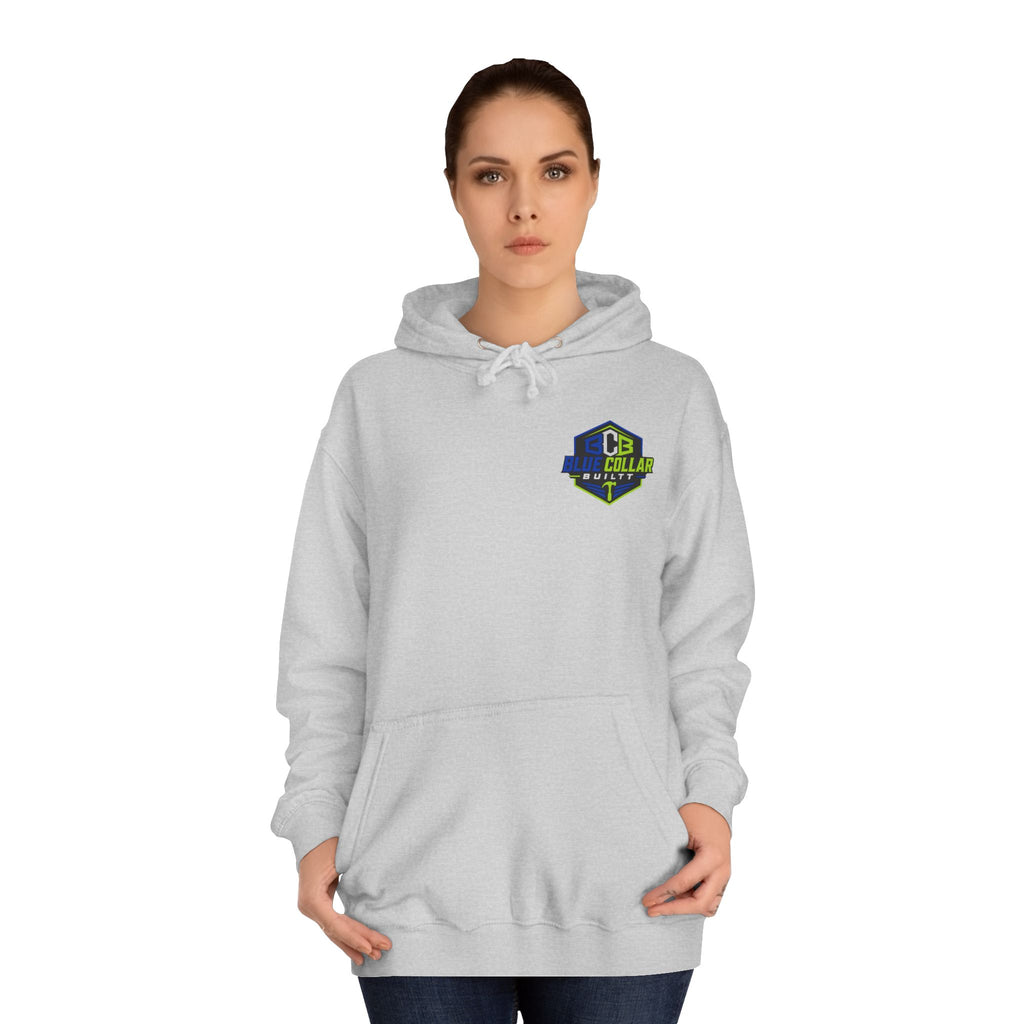 Unisex College Hoodie- Funny welder hoodie