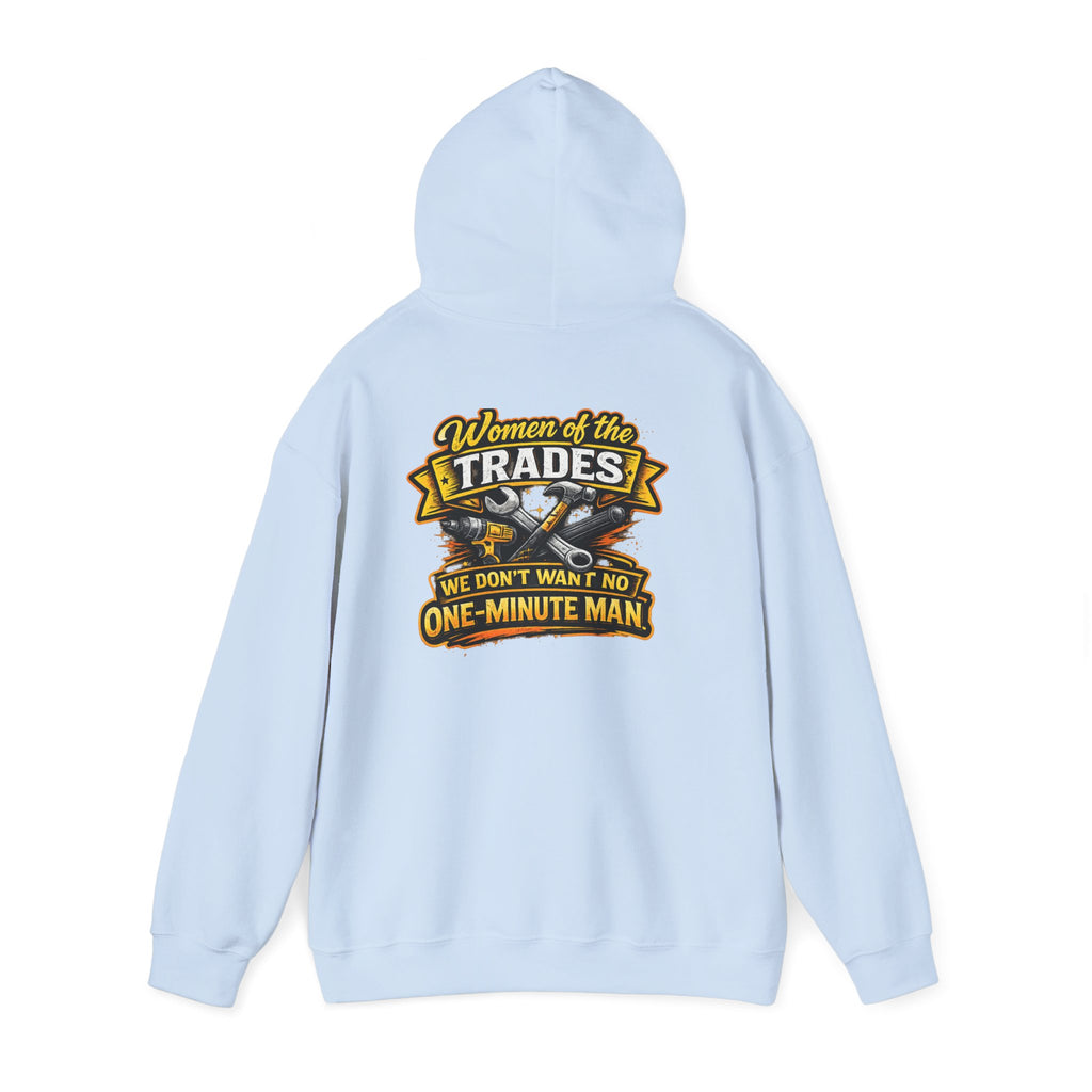 Tradesman Hoodie – “Women of the trades” Veteran/Union Pride Work Hoodie