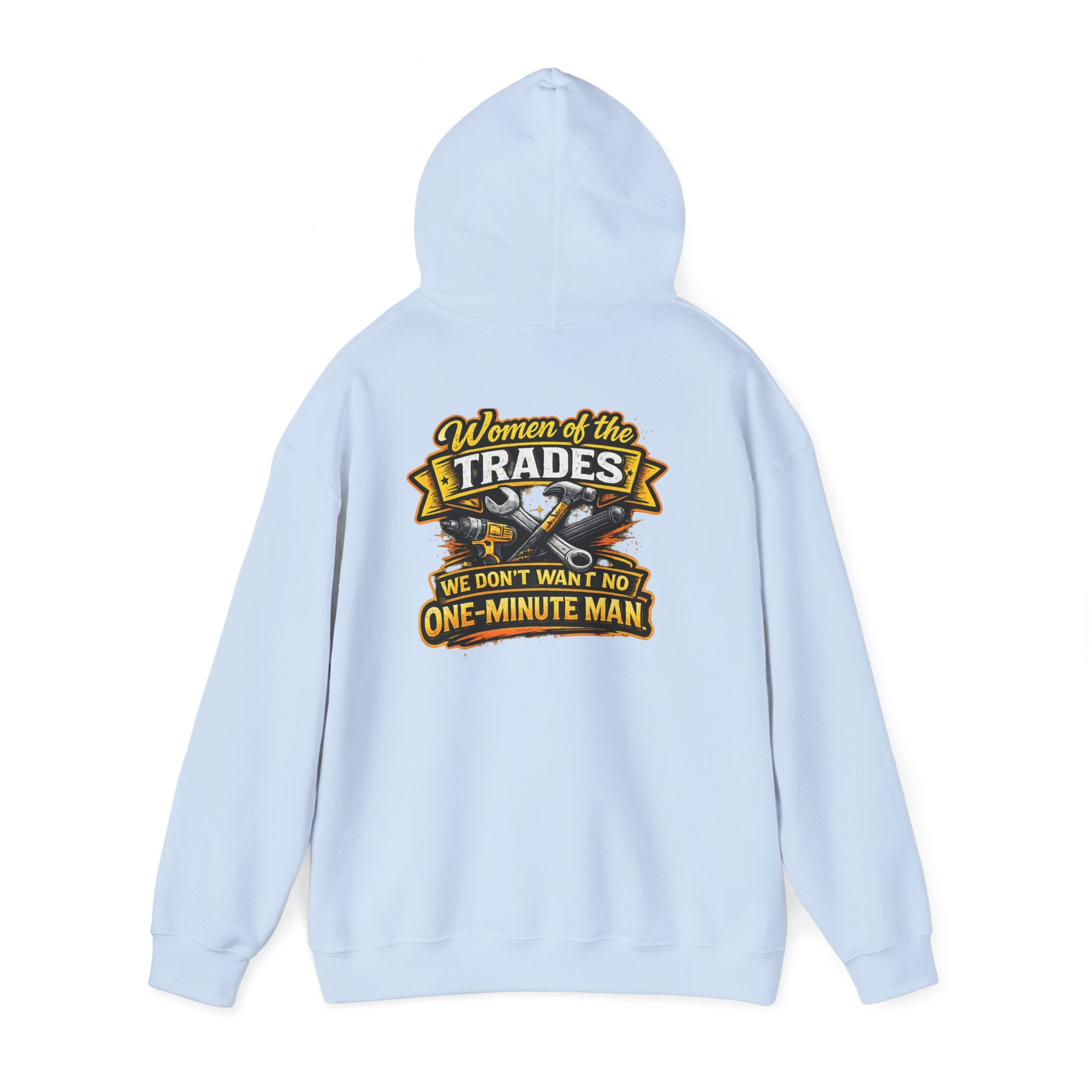 Tradesman Hoodie – “Women of the trades” Veteran/Union Pride Work Hoodie
