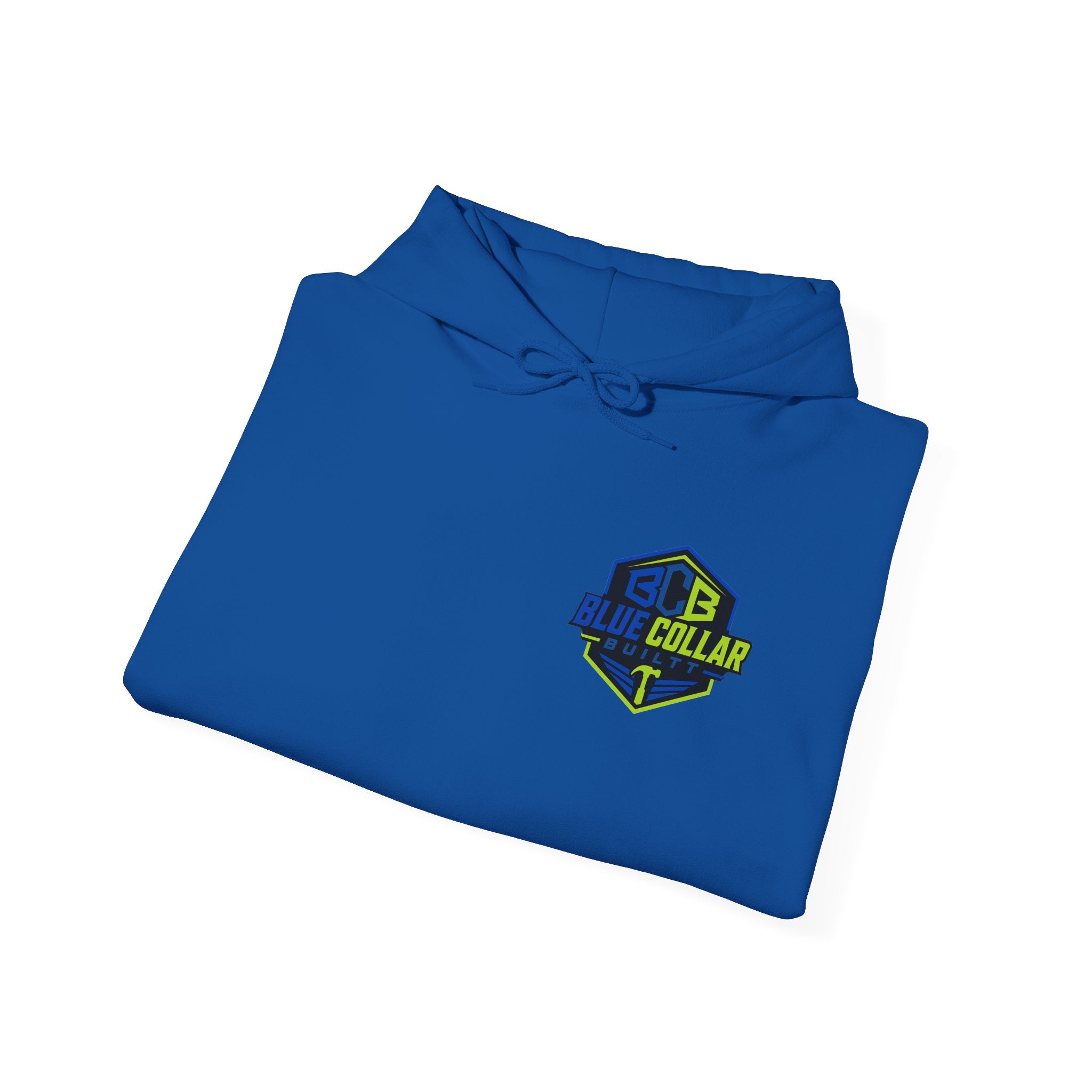 Back Off Blue Collar Hoodie - Proud Hardworking Family Worker Sweatshirt