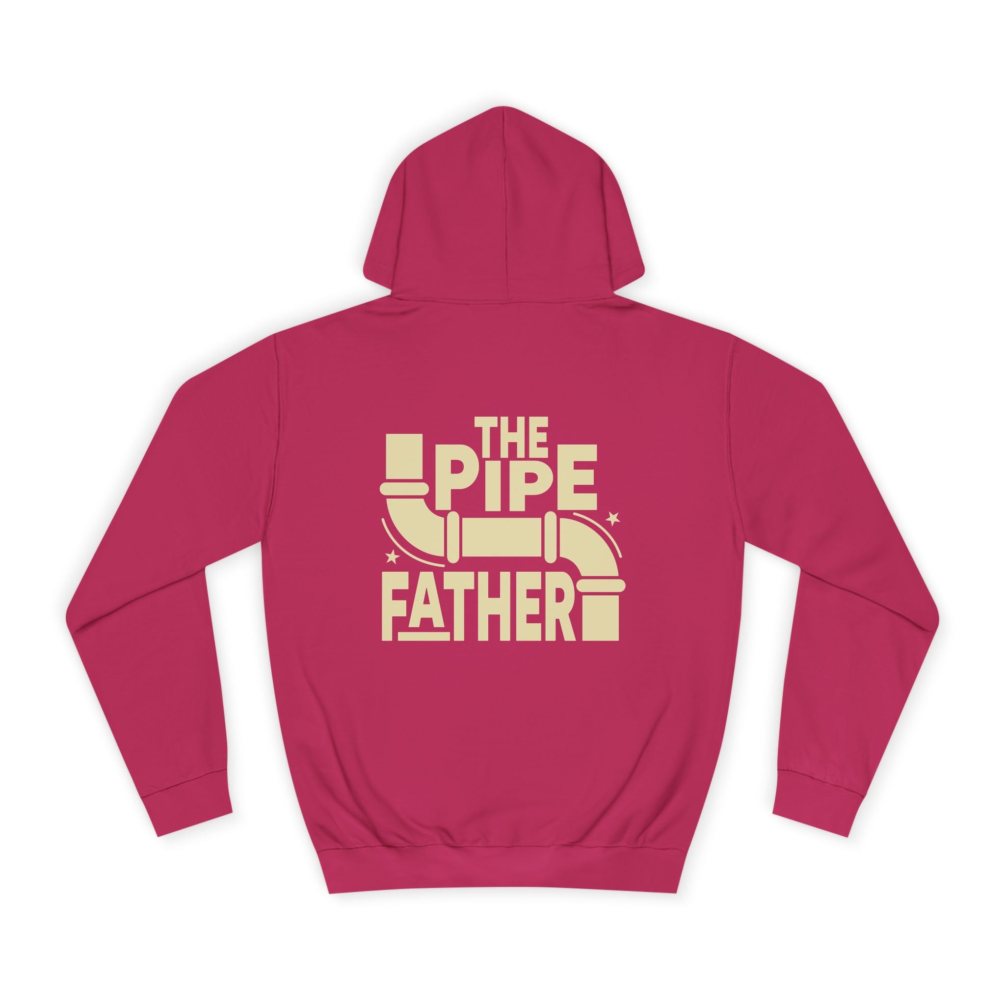 Hoodie — "The Pipe Father" College Logo Pullover
