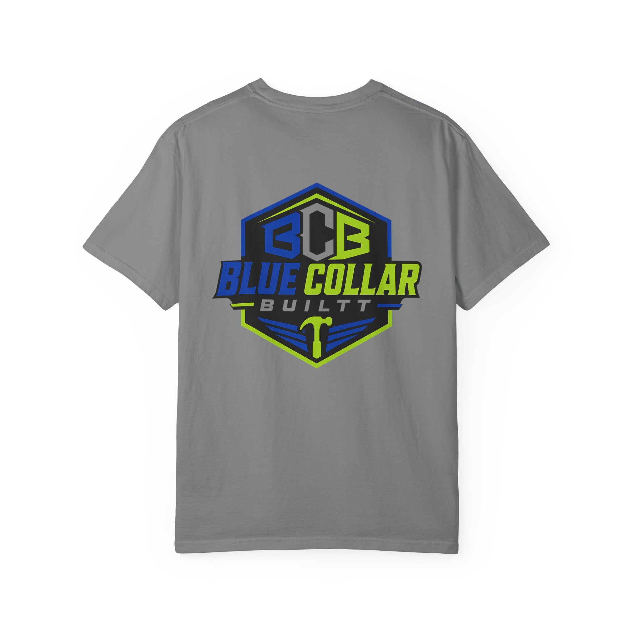 Work Hard Play Harder Truck T-Shirt — Blue Collar Built Graphic Tee