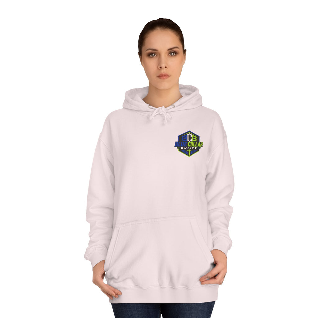 Unisex College Hoodie- Funny welder hoodie
