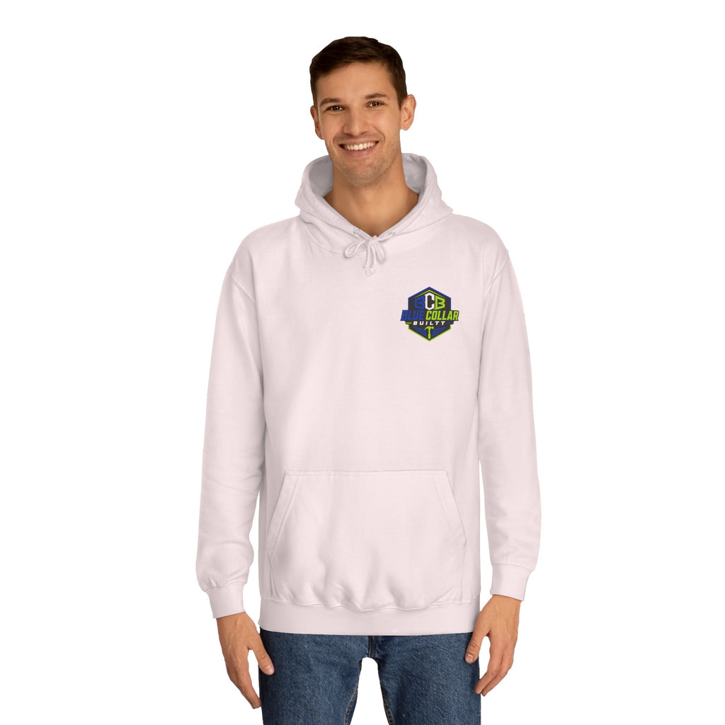 Unisex College Hoodie- Funny welder hoodie